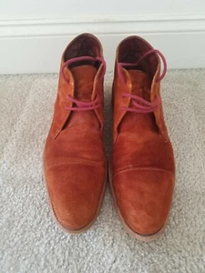 Botas de gamuza COLE HAAN para hombre 10 Vincenti punta gorra óxido - Imagen 1 de 12