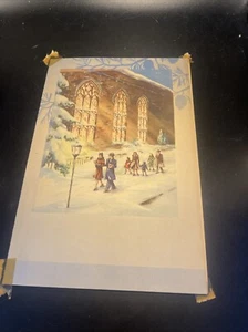 1946 Hawarden High School Iowa Candlelight Christmas Music Program Free Ship - Picture 1 of 8