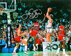 LARRY BIRD #3 REPRINT 8X10 HANDSIGNIERT SIGNED PHOTO BILD BOSTON CELTICS GESCHENK - Bild 1 von 1