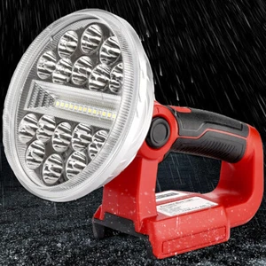 30W Flashlight LED Work Light for Milwaukee 18V Li-ion Battery 2000LM Tool Men - Picture 1 of 16