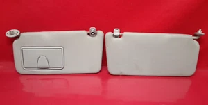 2007 - 2013 Suzuki SX4 Left Driver and Right Passenger Side Vinyl Sun Visor Set - Picture 1 of 24