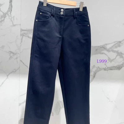 Pantalones Brunello Cucinelli Mujer Otoño/Invierno Terciopelo Cintura Alta Foto 1 de 4