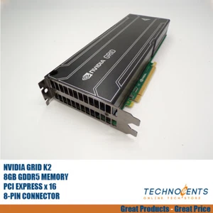 NVIDIA GRID K2 P2055 8GB GDDR5 Graphics Card - Picture 1 of 9