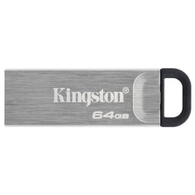 Kingston Chiavetta USB 64GB DATATRAVELER Kyson Grey DTKN 64GB - Immagine 1 di 3