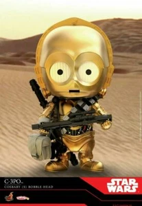 Hot Toys COSB690 Cosbaby Star Wars C-3PO Bobble Head Mini Figure Doll Toy Gift - Picture 1 of 3