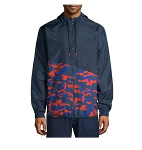 Chaqueta cortavientos Russell para hombre azul Cove camuflada talla XL - Imagen 1 de 2