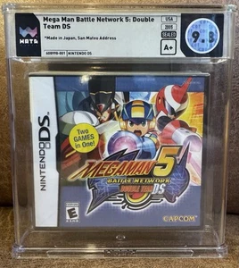 Mega Man Battle Network 5 Double Team DS (Nintendo DS) NEW GRADED WATA 9.8 A+ - Picture 1 of 3