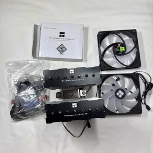 Thermalright CPU Air Cooler Heat Pipes Dual Fan ARGB Heat Sink (No Manual) - Photo 1/16