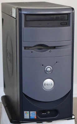 Dell Dimension 3000 Windows 98 Retro Gaming PC P4 3.0GHz 512MB RAM 64GB SSD FDD - Image 1 of 4