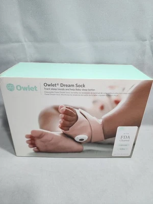Monitor de bebé Owlet Dream Sock - Dusty Rose (BM06N20MCJ) caja abierta Foto 1 de 4