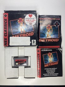 Metroid - NES Classic - Gameboy Advance Boxed With Manual - Rare