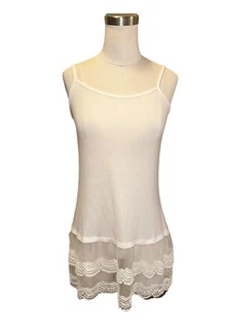 Grace & Lace Spaghetti Strap Adjustable Lace Top Extender Size S Small - Picture 1 of 10