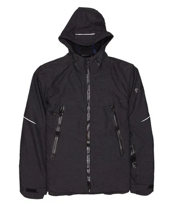 Michael Kors Men's Reflective Hooded Sport Jacket - Charcoal (Size M) NWT - Image 1 of 4