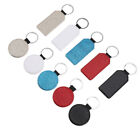 10Pcs Glitter Sublimation Keychain Blanks - DIY Craft Supplies
