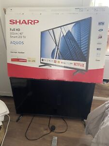 New Listingsharp Aquos Smart LED TV 40” full HD 1920x1080 Hardman/kardon Sound 40BG2KE