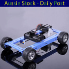 Four-Wheel Drive 4WD Car Base DIY Non-Assembled Model Assembly Build Project Kit