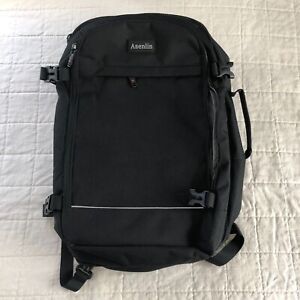 Asenlin Travel Carry-On Backpack Suitcase Black