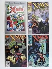 X-Men Classic #60 64 65 & Marvel Milestones X-Men #1, VF/NM, 1991/1993
