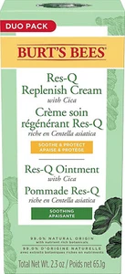 Burt's Bees Res-Q Qintment 17g + Replenish Cream 48g Soothe & Protect - Picture 1 of 13