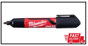 (3-Pack) INKZALL Black Large Chisel Tip Jobsite Permanent Marker - Picture 1 of 3