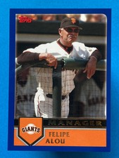 2003 Topps Traded & Rookies Felipe Alou #T117