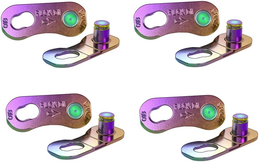 Eslabones PowerLock SRAM RED AXS para cadena de carretera de 12/13 velocidades | arco iris | cardados Foto 1 de 1