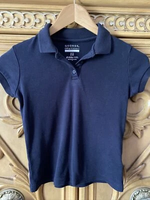 Uniforme Escolar George Niñas Camisa Azul Marino 6/6x Pequeño Foto 1 de 3