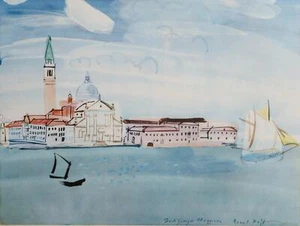 Póster de Raoul Dufy, Santo Gregorio Maggiore - Imagen 1 de 3