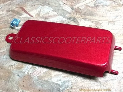 Honda Scrambler CL90 CS90 Super Sport S90 110 64-69 сторона аккумулятора КРАСНАЯ КРЫШКА H2364 - Изображение 1 из 2