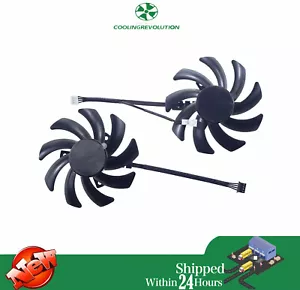 2PCS 85MM FDC10H12D9-C Graphics Card Cooling Fan For Dell HP RTX 3060 3060ti Fan - Picture 1 of 3