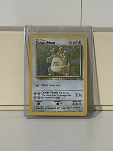 Kangaskhan 5/64 Jungle Set WOTC Carte Pokemon Vintage Holo Rare - Foto 1 di 2