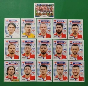 2022 3R Qatar World Cup FIFA - E22 CROATIA SOCCER TEAM Full Sticker Promo Modric - Picture 1 of 12