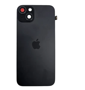 Apple iPhone 15 plus cubierta trasera/tapa de batería/parte trasera gris premontada NFC flash - Imagen 1 de 2