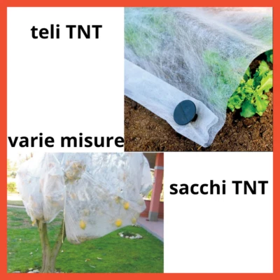 Telo TNT Tessuto non Tessuto per Giardino Orto Copri Piante Inverno Antigelo - Immagine 1 di 4