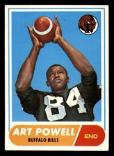 1968 Topps Football #1 to #110 - Complete your set - Pick your card