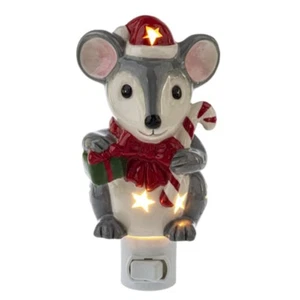 Ganz Mouse with Cut Out Stars Night Light 6 Inch Multicolor Plug in - Picture 1 of 2