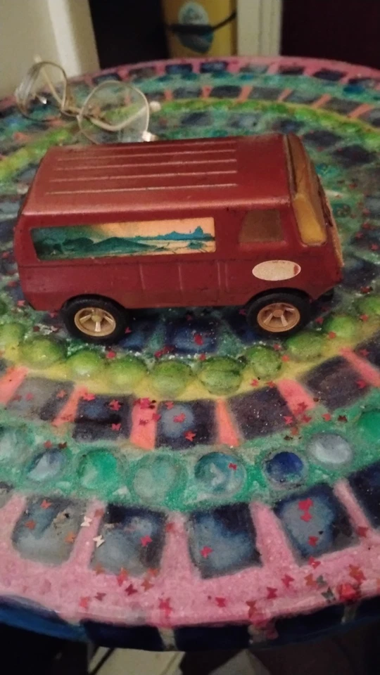 Tonka Toys Винтажный Коричневый Фургон Прессованная Сталь Игрушечный Грузовик Сделано в США 1970-е - Изображение 1 из 1