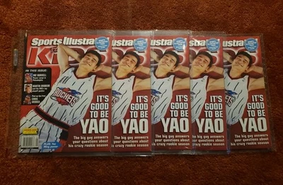 *LEBRON JAMES* (5) MAYO 2003 SI Sports Illustrated para niños revistas CON TARJETAS Foto 1 de 2