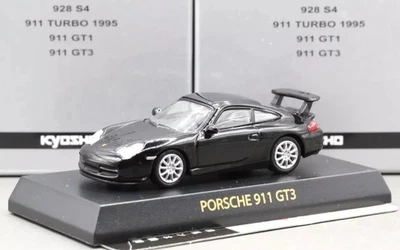 Kyosho 1/64 Porsche Collection 1 911 GT3 996 2003 negro Foto 1 de 4