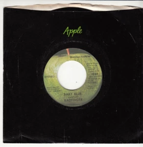 BADFINGER - BABY BLUE - ORIGINAL APPLE RECORDS 45 - GREAT SHAPE - Picture 1 of 2