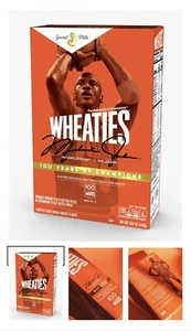 2021 Michael Jordan WHEATIES Gold Label 100 YEARS Limited Edition-SOLD OUT! - Picture 1 of 5