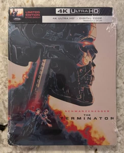 The Terminator 4k 1984 (UHD Limited Edition Steelbook) Arnold Schwarzenegger - Picture 1 of 2