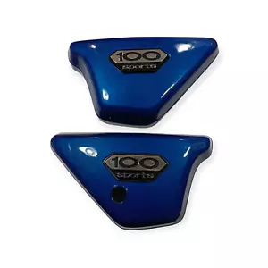 100 pares de cubiertas de panel lateral Kawasaki KH100 G7 G7T G7TA G7S G7SA en azul - Imagen 1 de 3