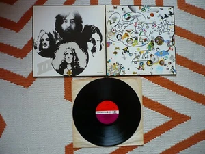 Led Zeppelin III Vinyl UK 1970 Atlantic Red Plum 1st Press A5B5 So Mote It Be LP - Bild 1 von 22