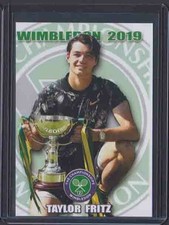2019 TAYLOR FRITZ WIMBLEDON Tennis card 1/100 #17 USA 