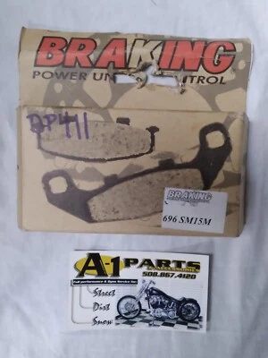NOS BrakingSemi-Metallic Brake Pads 2006-11 Suzuki Quadracer LTR450 696/SM15M - Image 1 of 2