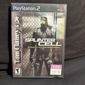 Tom Clancy's Splinter Cell PS2 (Sony PlayStation 2, 2003) - Picture 1 of 6