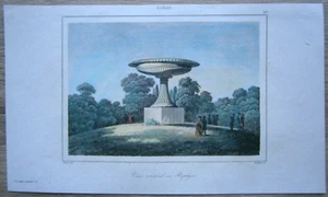 Impresión 1839 JARRÓN PÓRFIDO COLOSAL, CASTILLO ROSENDAL, SUECIA, #39a - Imagen 1 de 1