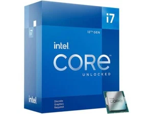 Intel Core i7-12700KF - Alder Lake 12-Core (8P+4E) 3.6GHz LGA 1700 125W CPU - Picture 1 of 4