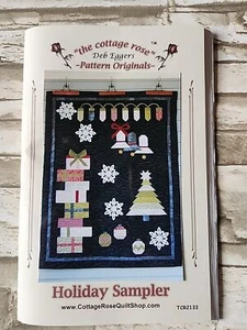 Holiday Sampler Quilt Pattern The Cottage Rose Deb Eggers TCR2133 - Picture 1 of 4